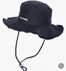 jacquemus ジャックムス　デニム　バケットハット　バケハ　60サイズ JACQUEMUS ジャックムス 帽子 ハット 213AC002 LE BOB ARTICHAUT