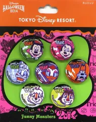 【中古】バッジ・ピンズ 集合(ファニー・モンスターズ) カンバッジ7個セット 「ディズニー・ハロウィーン2014」 東京ディズニーリゾート限定