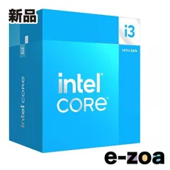 intel  インテル Corei3-14100 第14世代CPU LGA1700 4コア8スレッド ベースクロック3.5GHz BX8071514100 (2586124)のサムネイル