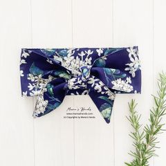 残少⭐️200円引き セール⭐️5点売れました⭐️リバティ ネイビー 紺色 おしゃれな ライラック 綿100% 夏 保冷剤 冬 カイロ ネッククーラー スカーフ