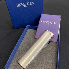 ミッシェルクラン ガスライター シルバー 箱付き MICHEL KLEIN