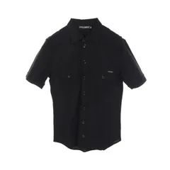 ドルチェアンドガッバーナ DOLCE & GABBANA その他トップス ブラック コットン 半袖 シャツ メンズ Used Aのサムネイル