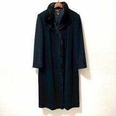 美品 PLATA ロングコート カシミア100 フォックスファー 13号 - メルカリ