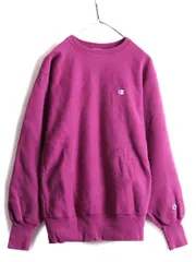 90s USA製 チャンピオン リバースウィーブ スウェット パープル L