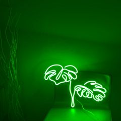 【定価50%OFF】観葉植物 ☓ ネオンサイン / ネオン管 / ネオンライト / インテリア照明