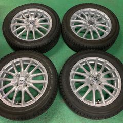 中古スタッドレス ESTROSA 15インチ 4.5j +45 PCD100 グリップマックス 165/65R15 2022年 タフト ソリオ