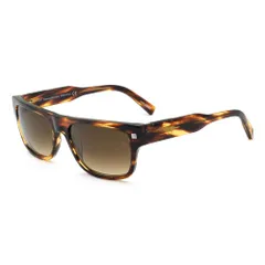 【新品未使用正規品】ZEGNA ゼニア EZ0088/S 47F 56 Ermenegildo Zegna エルメネジルド・ゼニア サングラス メンズ レディース ユニセックス ブラウンストライプハバナ ブラウングラデーション