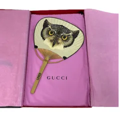 GUCCI うちわ　限定品❗️新品未使用 GUCCI うちわ - メルカリ