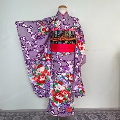 中古☆七五三 7歳 着物セット SOUBIEN 七五三 着物 7歳 販売 七歳 着物セット 女の子 作り帯