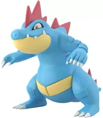 【中古】食玩 トレーディングフィギュア ポケモンスケールワールド ジョウト地方 オーダイル
