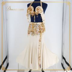 ベリー ダンス 縦フリル 豪華 衣装 スカート 8色 : Costume Shop