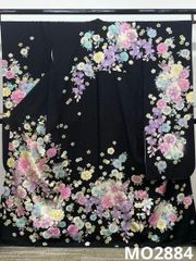 振袖 豪華 銀通し 刺繍 金彩 身丈170cm MO2844 - メルカリ