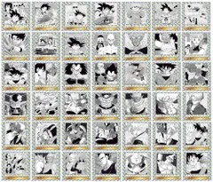 ドラゴンボール 40周年記念 オリジナルイラストレーション シール ウエハース 全42種 フルコンプリートセット フルコンプ
