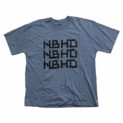 NEIGHBORHOOD ネイバーフッド NBHD ロゴプリント Tシャツ 半袖 ブルー サイズM メンズ  【中古】のサムネイル