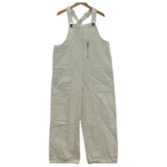 niko and  ニコ アンド ストライプサロペット size3/ホワイト×イエロー