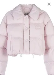 美品miu miu 希少ダウンジャケット ボウタイリボン36 即時発送可