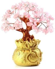 招財樹 装飾品( 粉水晶)