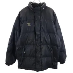 アディダス 80s  デサント製 ヴィンテージ ナイロンジャケット L-O ブラック系 adidas メンズ 古着 【231108】