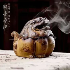 獅子の置物 Yahoo!オークション -「獅子 の 置物」(九谷) (日本の陶磁)の