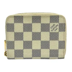 ルイ・ヴィトン Louis Vuitton 財布 コインケース ダミエ アズール ジッピーコインパース N63069 ホワイト レディース ルイヴィトン  ♯0203010265