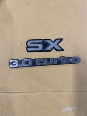 ７８プラド　純正　エンブレム　SX　3.0 turbo セット