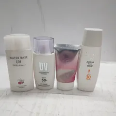 h62822美容クリーム4点セットまとめ日焼け止めジェル　UVクリーム　ビオレ化粧品美容液