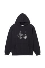 F●CKIN F●CK EMBROIDERY HOODIE - BLACK パーカー フーディ