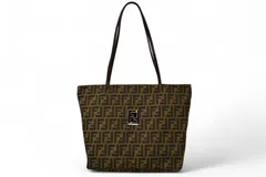 フェンディ トートバッグ/ショッピングバッグ FENDI バッグ ZUCCA/ズッカ柄 ブラウン【中古】