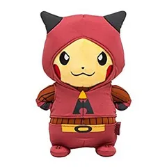 中古】 ポケモンセンターオリジナル ぬいぐるみ 団員ごっこピカチュウ