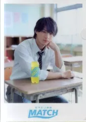 【中古】クリアファイル(男性アイドル) 平野紫耀/天龍源一郎 A4クリアファイル 大塚食品 ビタミン炭酸MATCH ノベルティグッズ
