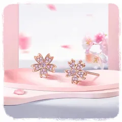 桜　ピアス