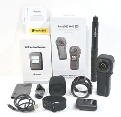 ★元箱、自撮り棒、アクションリモート付！Insta360 インスタ ONE RS 1-INCH 360 Edition アクションカメラ 360度カメラ 極美品！★
