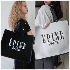 ÉPINE PARIS piping heart studs bag - メルカリ