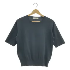 【美品】エブール シルク コットン ノースリーブ ニット 近年モデル 定番 人気 ebure(エブール)｜ライトシルクコットン ハイネックノースリーブ