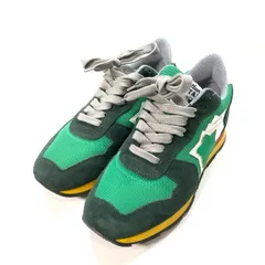 【中古品】ATLANTIC STARS スニーカー シューズ 靴 サイズ：40 カラー：グリーン ブラウン メンズ 【162-240609-gm-26-fuz】