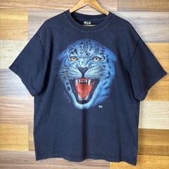 90s ブラックパンサー tシャツ vintage アニマル ブラック - メルカリ