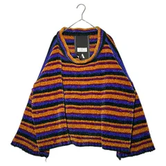 F-LAGSTUF-F × BEAUTY&YOUTH UNITED ARROWS(フラッグスタッフ × ビューティアンドユース) Mix Border Low Gauge Knit ミックス ボーダー ローゲージ ニット