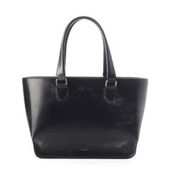 ガンゾ レザー AVON エイボン BRIDLE ブライドル トートバッグ 58018 ブラック【中古】のサムネイル