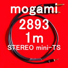 mogami 2893 PC,タブレット,スマートフォン用途他 Stereo mini ⇔ TS標準フォン LR 1m / メルカリShops