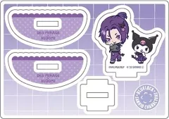 【中古】アクリルスタンド・アクリルパネル 07.御影玲王×クロミ(ミニキャライラスト) ゆらゆらアクリルスタンド 「ブルーロック×サンリオキャラクターズ」