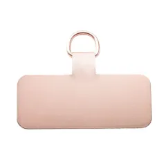 【ピンクゴールド×ワンサイズ】[Cream dot. クリームドット公式]  ステンレス製 ストラップホルダー 挟むだけ 単品 落下防止 スマホショルダー ネックストラップ ショルダーストラップ 大人