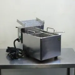 ☆中古品 ホシザキ業務用電気フライヤー FL-8TB 2019年 単相200V 動作