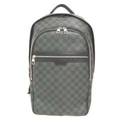NA35341 ルイ・ヴィトン リュック・バックパック ダミエ グラフィット ミカエル N58024 メンズ LOUIS VUITTON 中古