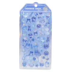 【メール便】シールシート ボンボンドロップシール シャーベット よるねこボンボン クーリア デコレーション デコシール グッズ 