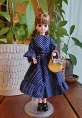 あ 　リカちゃんの服　ハンドメイド 534 リカちゃん ハンドメイド服 服・小物 4点セット - メルカリ