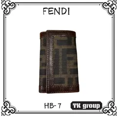 フェンディ FENDI ズッカ 6連キーケース 鍵 カギ キーホルダー レザー