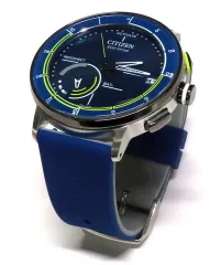 【中古】スマートウォッチ シチズン スマートウォッチ Eco-Drive Riiiver (ブルー) [BZ7014-06L]