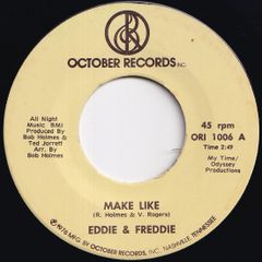 Eddie & Freddie Make Like / Steady October US ORI 1006 211843 SOUL FUNK ソウル ファンク レコード 7インチ 45