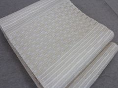 アバカ 半幅帯 M+abaca 網代に花繋ぎ 夏単衣 6542 - メルカリ