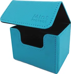 Mint Protect デッキケース サイドローダー 100 ポケカ カードケース( ティール)